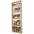 WG Wood Products Solid Wood Surface Mounted Kitchen Spice Rack