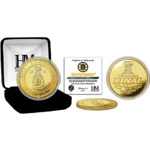   Bruins 2011 Stanley Cup Champions 24Kt Gold Coin