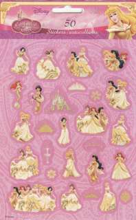Disney Princess Enchanted Tales Stickers Autocollants 2 Sides 56 Count 