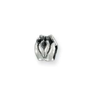 Big & Little Hands Charm in Sterling Silver for 3mm Reflections 