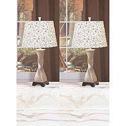 Twilight 28 inch Antique Table Lamps (Set of 2)  