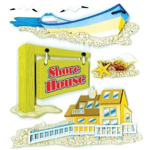   Boutique Dimensional Stickers Shore House   626315 Patio, Lawn