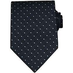 Gucci Silk Navy Textured G Pattern Tie  