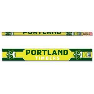 PORTLAND TIMBERS OFFICIAL MLS LOGO PENCIL 6 PACK  Sports 