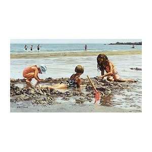  Tom Sierak Beach Girls Canvas Giclee