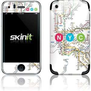  NYC Metro White skin for Apple iPhone 2G Electronics