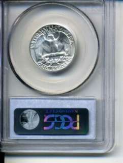 Washington Silver Quarter 1959.VarietyType B Reverse FS 901.GradeMS 