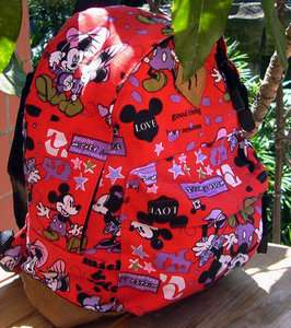   Mickey Mouse Fashion School Bag Plush Backpacks Cute Lovely GIFT Free