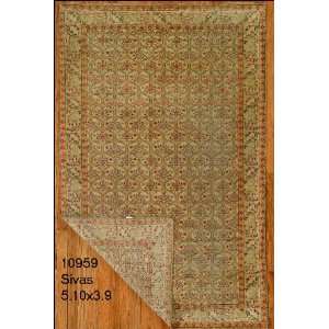  3x5 Hand Knotted Sivas Turkey Rug   39x510