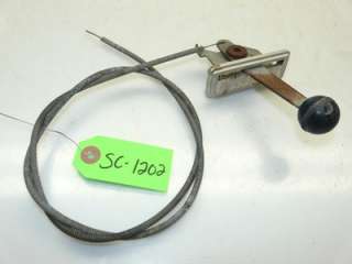  SS/16 Tractor Throttle Control Cable  