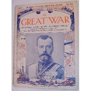   Europe Conflict (World War 1/One) October 31st, 1914 H.W. Editor