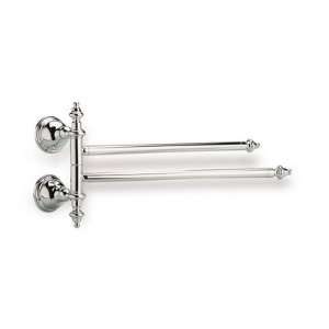  Elite 15 Classic Style Double Towel Bar with Swivel in 