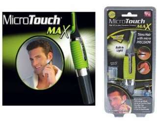 Micro Touch Max Hair Remover Trimmer removes unwanted hair As Seen On 