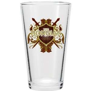 The Borgias Pint Glass 