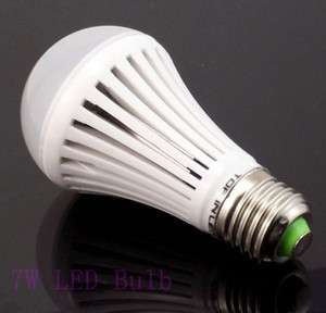 6x E27 7W LED Lamp Bulb White/Warm light Energy Saving Bright AC 85V 