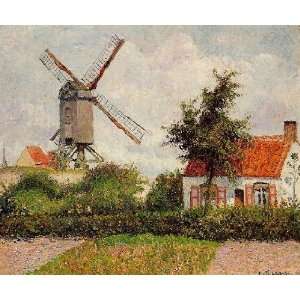    The Knocke Windmill Belgium 2, by Pissarro Camille