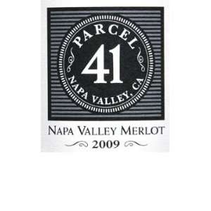  2009 Parcel 41 Nine North Merlot Napa Valley 750ml 