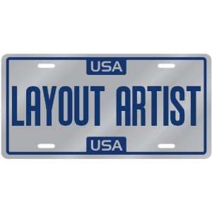    New  Usa Layout Artist  License Plate Occupations