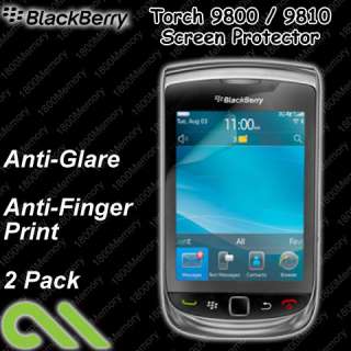 Case Mate Screen Protector for BlackBerry Torch 9800 9810 2Pack AF AG 