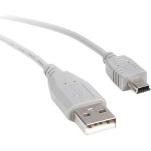  USB 2.0 Cable   A to Mini B. 6IN USB A TO MINI B USB 2.0 CABLE USB 