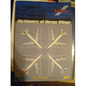  BOOK. DICTIONARY OF HERPA WINGS 