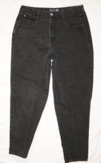 Womens Venezia size 18 average classic fit black denim jeans  