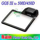 ggs iii lcd screen protector glass for canon 500d 450d $ 14 89 listed 