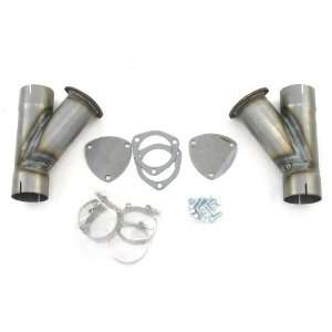  Patriot Exhaust H1132 3 Exhaust Cut Out Hookup Kit   Pair 