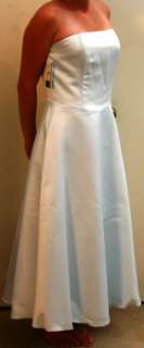 JESSICA McCLINTOCK Ice Blue Dress Gown NWT Size 6 SALE  