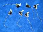 NEW ADORABLE BUMBLE BEES IN BLACK AND LT GREEN CRAFT PARTY DECOR 