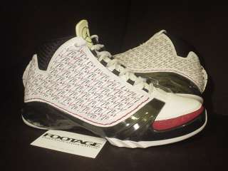 2007 Nike Air Jordan XX3 23 WHITE BLACK VARSITY RED ALL STAR Sz 7.5 
