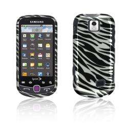   Samsung Intercept M910 Silver Zebra Protector Case  