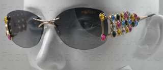 Caviar 6827 C72 Sunglasses w/rhinestones 56 16 130  