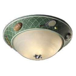 Sports 17 inch Childrens Ceiling Light  