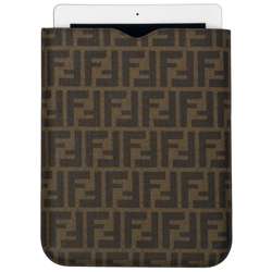 Fendi Zucca Coated Leather iPad Cover  