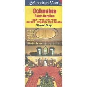 Columbia South Carolina Street Map Cayce, Forest Acres, Irmo 
