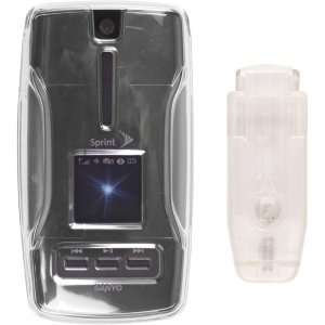  New Clear Snap On Clip Case for Sanyo Katana Eclipse 