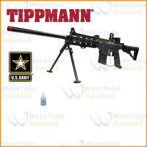 Tippmann US Army Project Salvo DAB Paintball Gun + Oil  