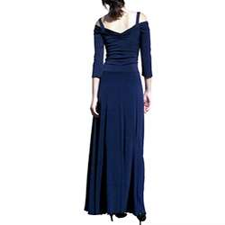 Evanese Womens Elegant Long Dress  