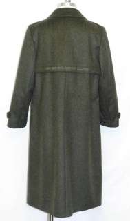   WOOL + MOHAIR Long Women German Winter Over COAT Jacket 14 L  