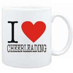  New  I Love Cheerleading  Classic Mug Sports