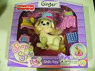 fisher price snap n style pets ginger shih tzu new