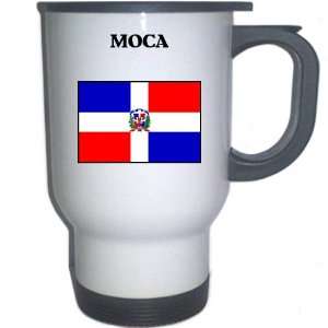  Dominican Republic   MOCA White Stainless Steel Mug 