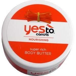  Yes To Carrots Body Butter, Super Rich, Nourishing, 8.45 