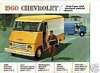 1960 Chevrolet Step Van dealer brochure  