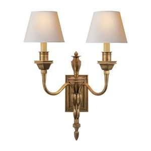 Visual Comfort and Company MS2016HAB NP Studio 2 Light Sconces in Hand 