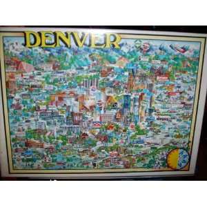  City Character Jigsaw Puzzle   504 Pieces   Denver Toys 