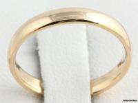   Womens Wedding Band   22k Solid Yellow Gold Ring Polished 3g  