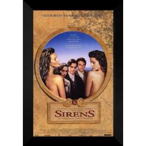  Sirens 27x40 FRAMED Movie Poster   Style C   1994