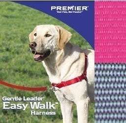 EASY WALK DOG HARNESS   NO PULL  RASPBERRY PINK, PETITE 759023095097 